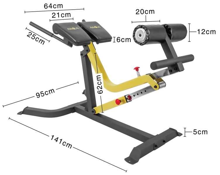 Фитнес Уред Пейка за Хиперекстензия, Hyper Extension
