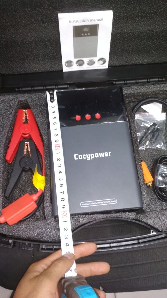 Powerbank, Повербанк, Бустер, Пусковое устройство, Насос