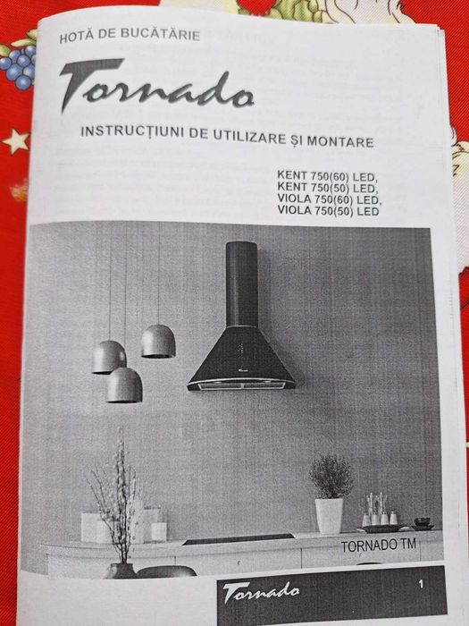 НОВ! Аспиратор Tornado Viola 750 WD