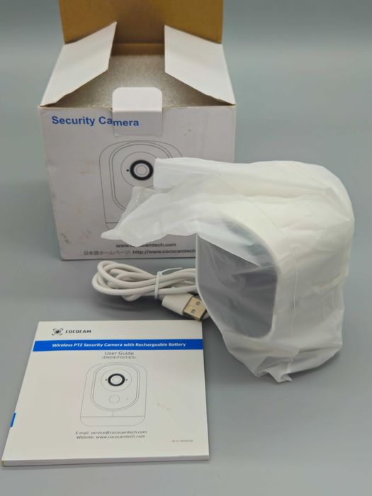 Вътрешна 2K WiFi PTZ камера  с абатерия 5200mAh, нощно виждане и AI