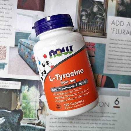 L-Tyrosine  500 mg 120 капсул (бычий желатин) Л Тирозин США