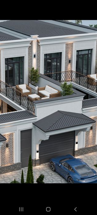 Сергели Хонобод Евродом 2 этажа 7 комнат