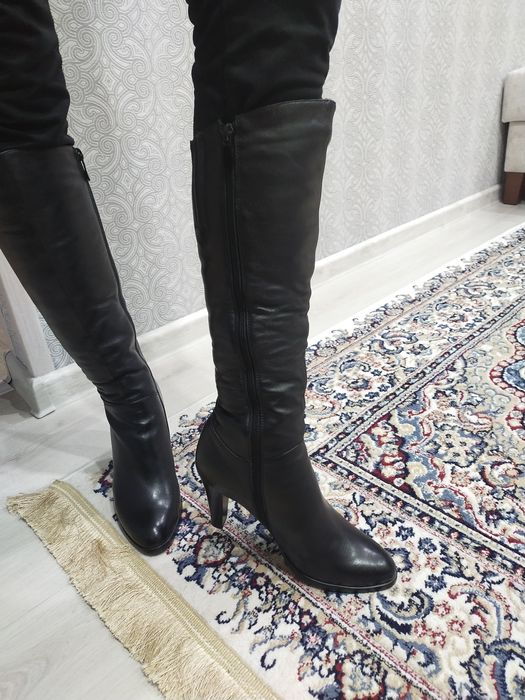 Сапоги зимние, натуральный мех