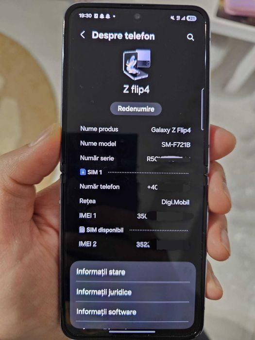 Samsung Flip 4 Impecabil 10/10
