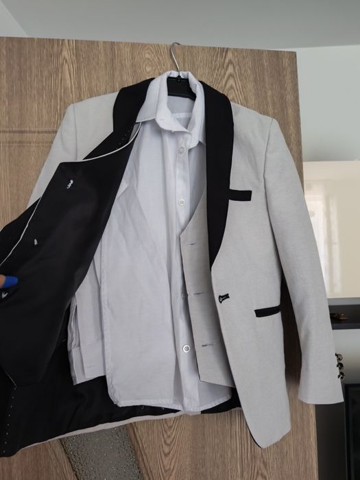 Sacou + vesta + camasa