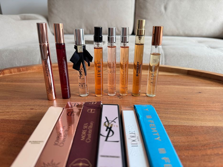 НОВИ чисто нови парфюмни води мини YSL, Burberry, Fenty, Lancome