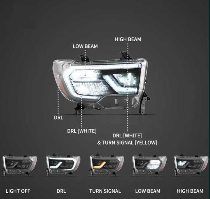 LED тунинг фарове за Toyota Sequoia (2008-2020) Tundra (2007-2013)