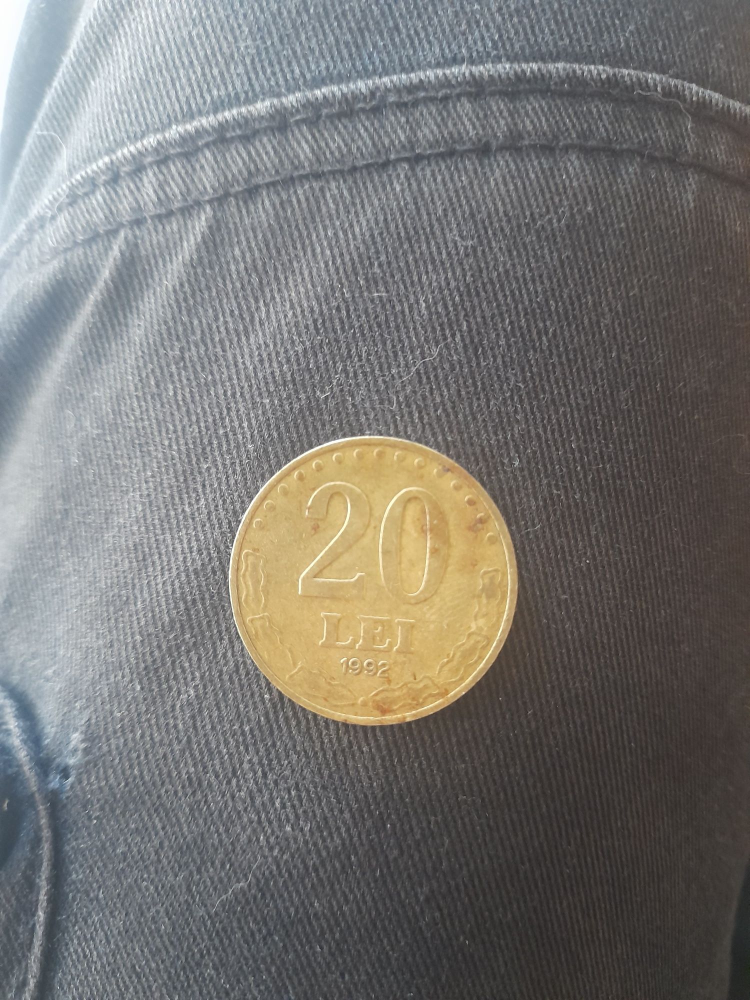 Moneda 20 lei din anul 1992