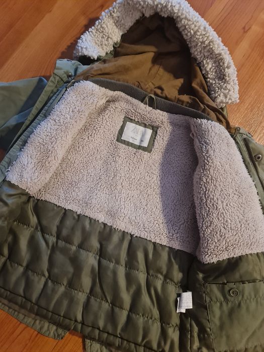 Оригинална двукатна парка Зара