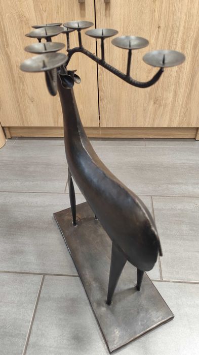 Метален Свещник / Елен / Австрия 1970г.