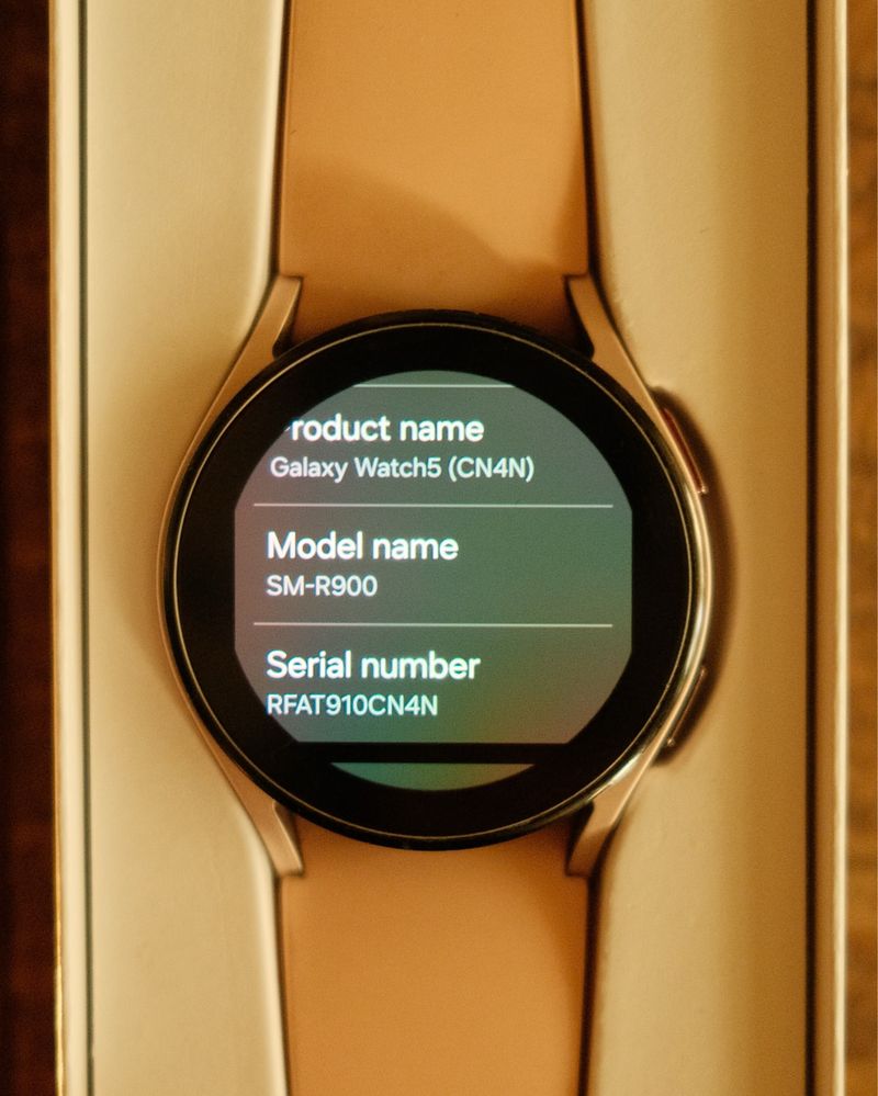 Samsung galaxy watch 5 40mm pink gold