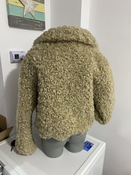 Geaca Zara imitatie lana miel