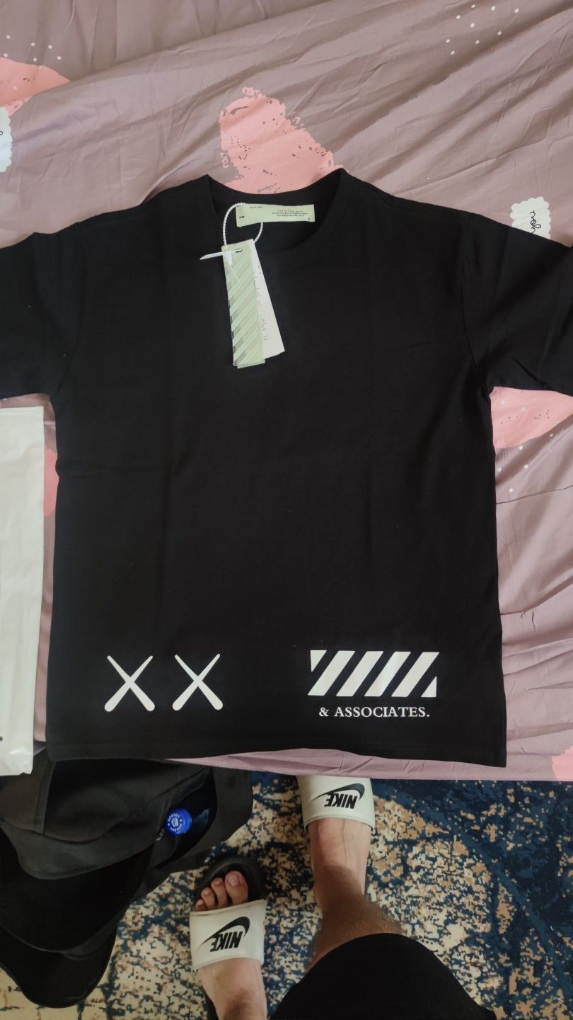 Tricou OFF WHITE oy c/o Virgil abloh