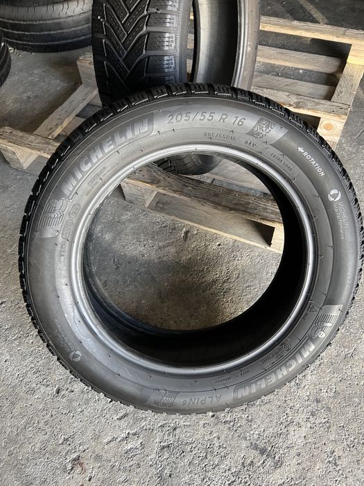 2 anvelope de iarna 205/55/16 Michelin 7.2 mm!