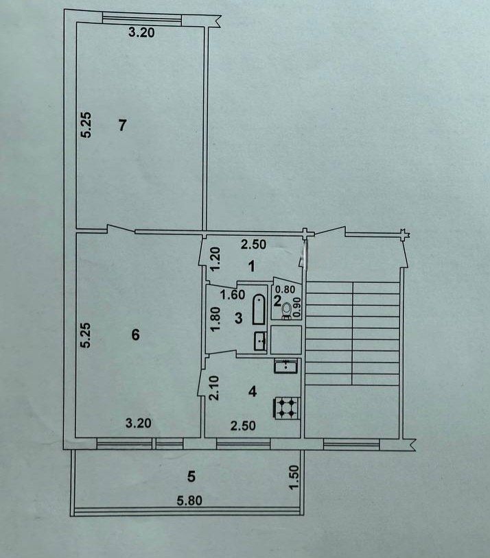 Срочно! Продажа. 2/1/4. Асалабод-1.