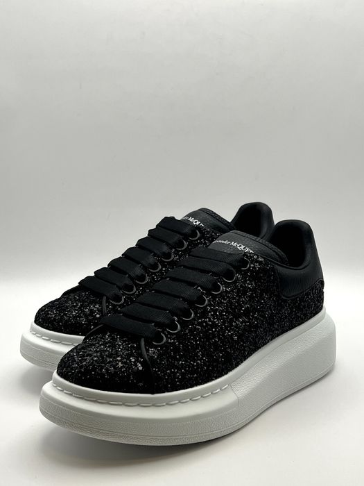 Alexander McQueen Glitter Black