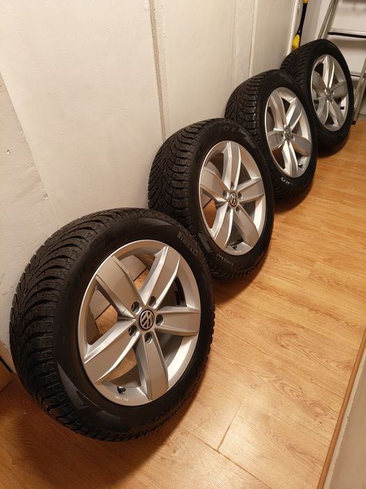 Set jante 17 Tiguan, Passat B8, Alltrack + Anvelope de IARNĂ