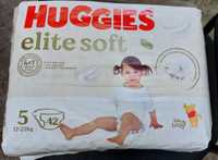 Подгузники Huggies elite soft 5 для девочки 42 штуки