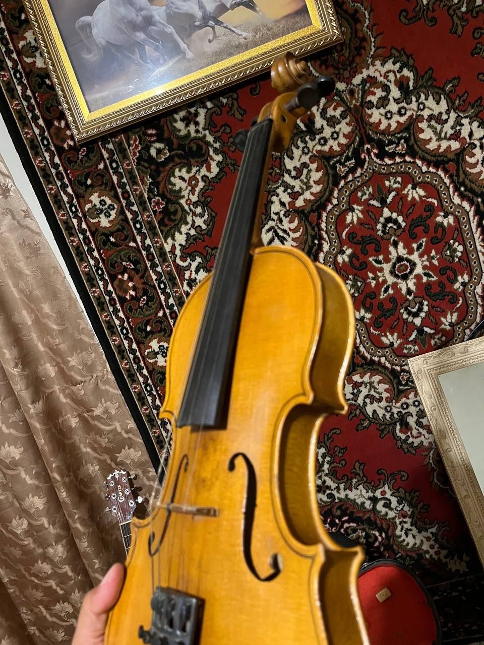 Скрипка Чехское Antonius Stradivarius, Cremonensis Faciebat Anno 1713»