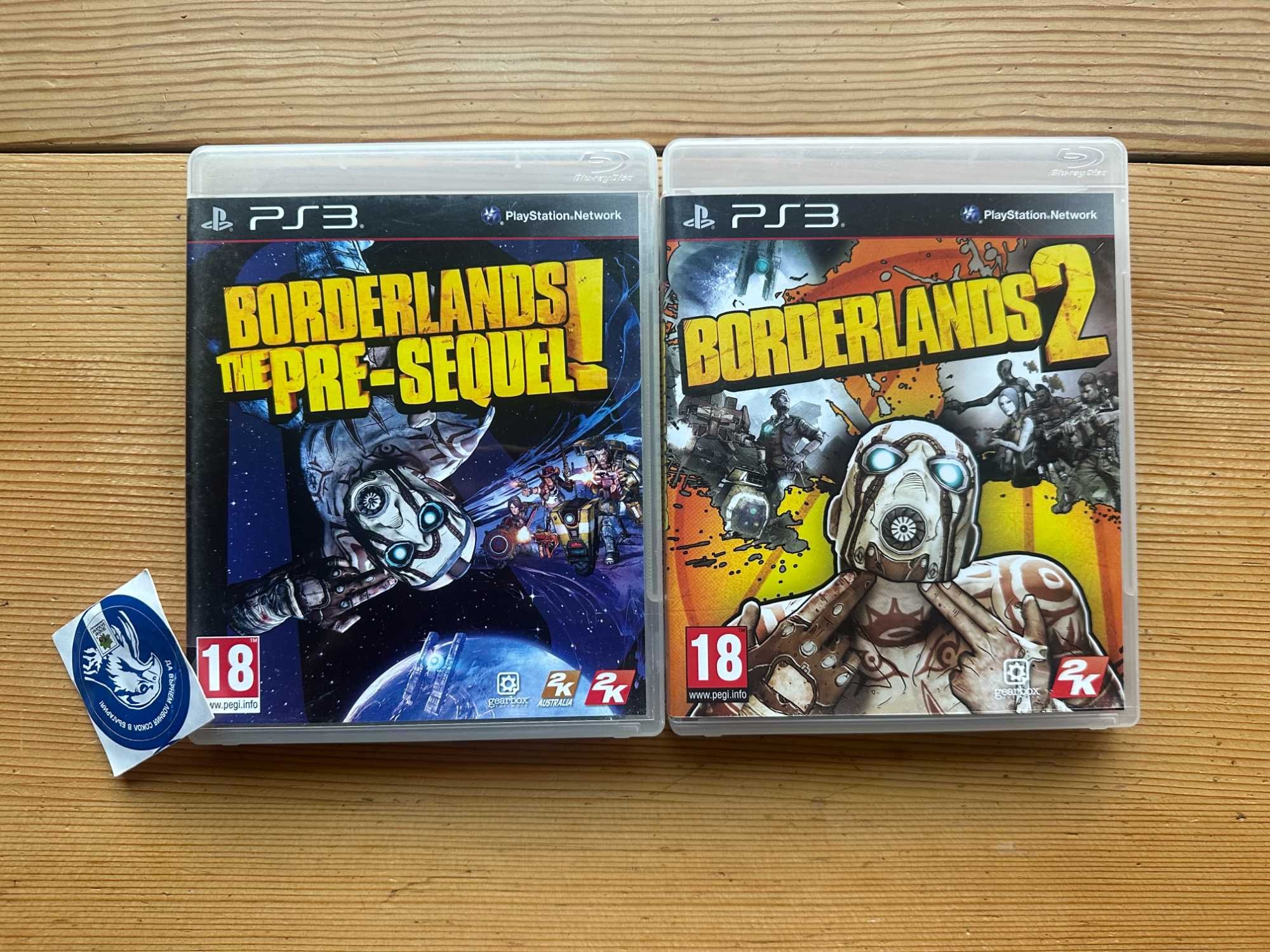 Borderlands: The Pre-Sequel + Borderlands 2 PlayStation 3 PS3 ПС3
