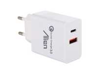 Incarcator priza 2.4A QC3.0 USB+tip C