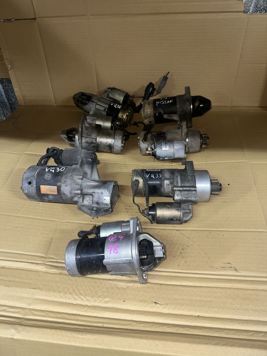 Стартер Nissan MR20 SR20 KA24 QG18 VQ25 VQ30 VG30
