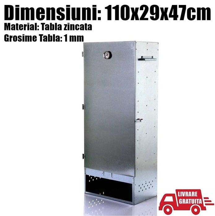 Afumatoare Carnat Carne Branza Peste Alimente Clisa 110x29x47cm  SV
