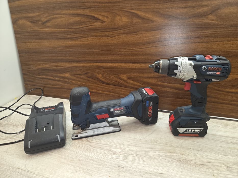 Set kit Bosch pendular + autofiletanta GSR 18V 110C GST 18V Li s