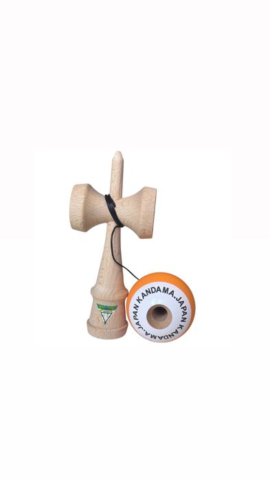 kendama japan heart beat’s , 18 cm , rubbler grip din lemn