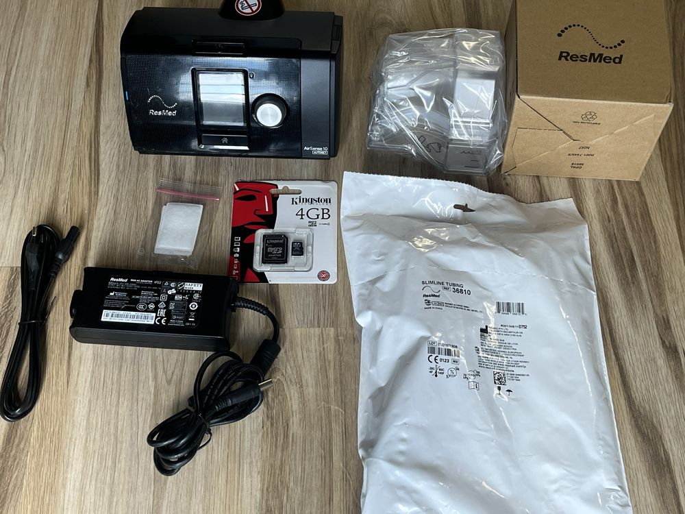Aparat CPAP APAP Resmed 10 Autoset cu accesorii, garantie 3 luni
