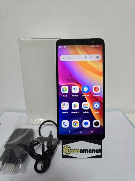 Telefon mobil TCL 501, 2GB RAM, 32GB, 4G, Prime Black -P-