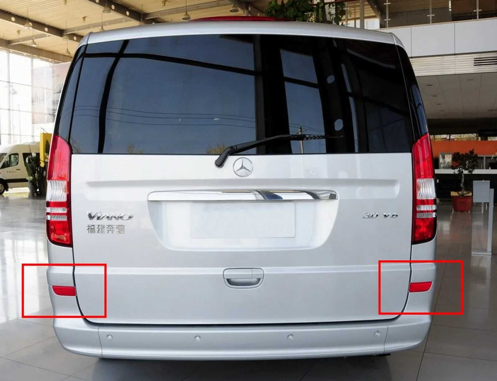 Рефлектори за задната броня за Mercedes-Benz Vito Viano W639 Мерцедес