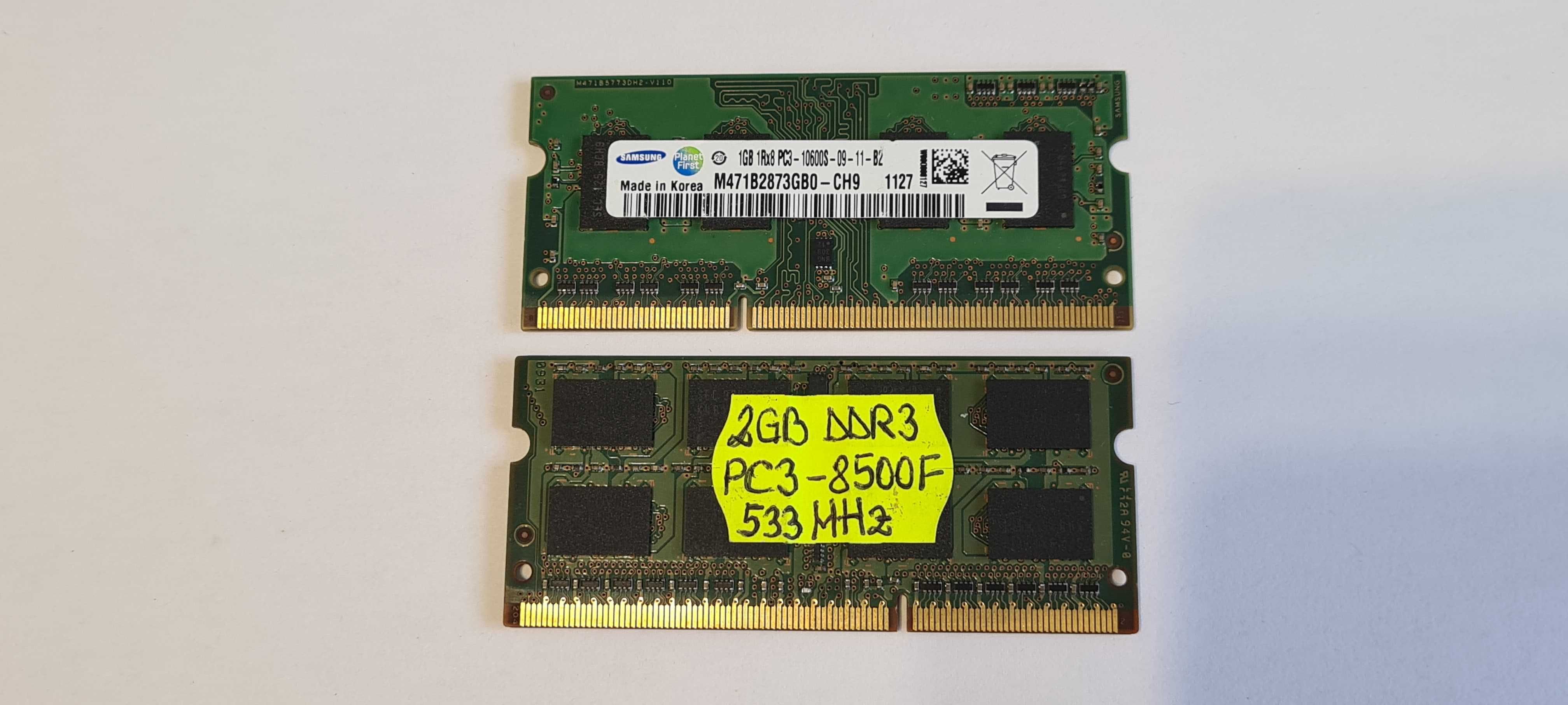 Memorii ram laptop DDR3, DDR3L: 2GB, 1GB, testate