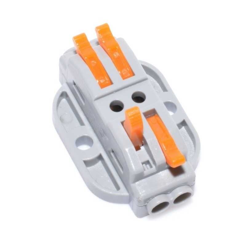 Conector 2 WAGO Regleta WAGO Reglete WAGO Conector Mufa WAGO