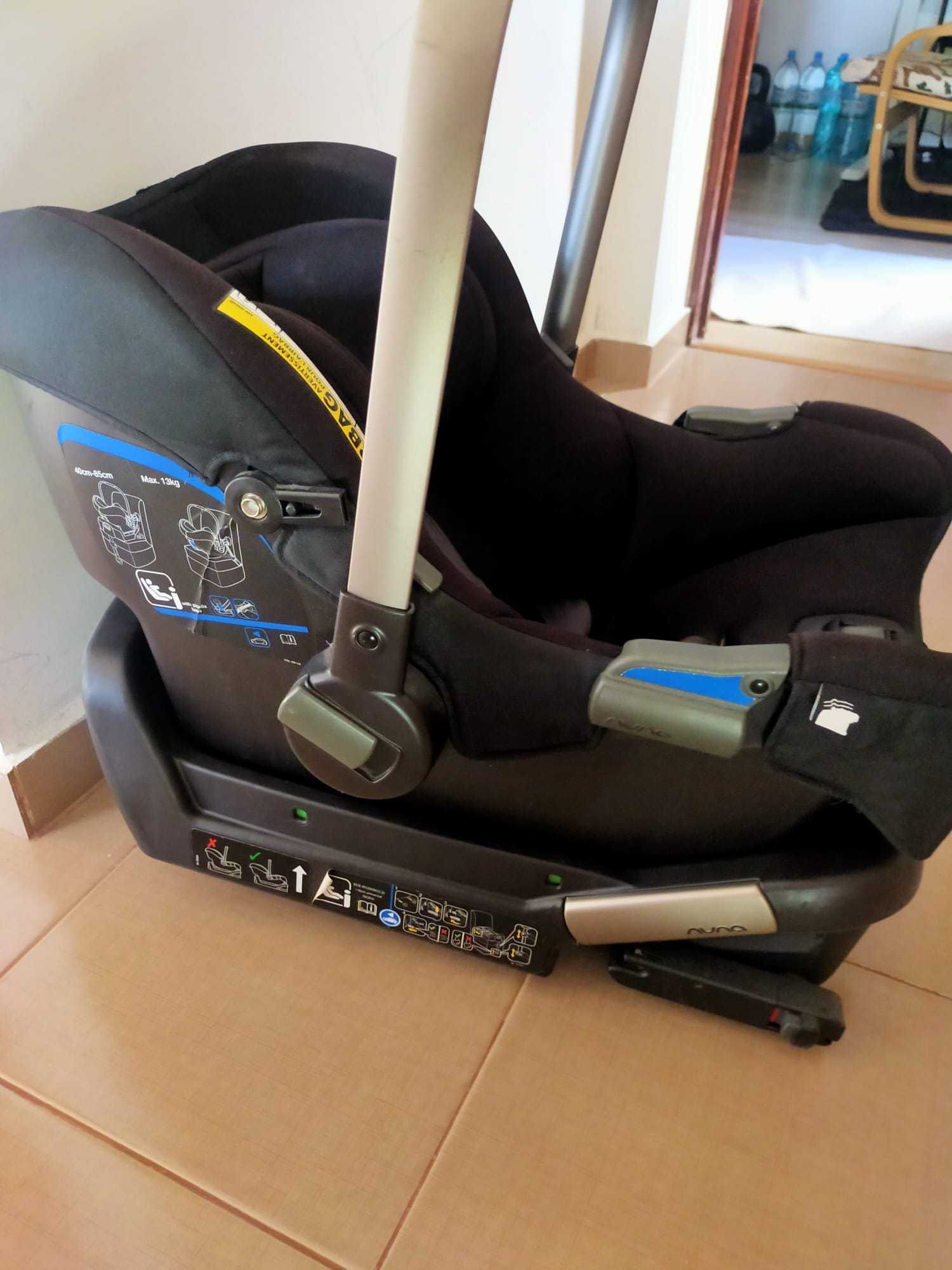 Scoica auto nuna pipa isofix