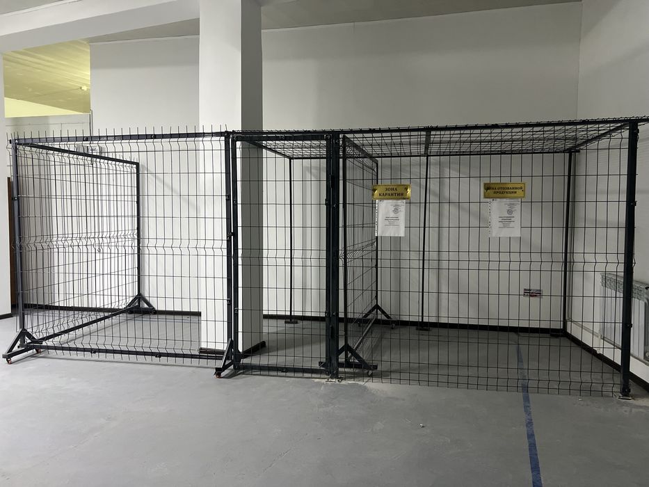 Установка евро забор, евро сетки , хайтег забор