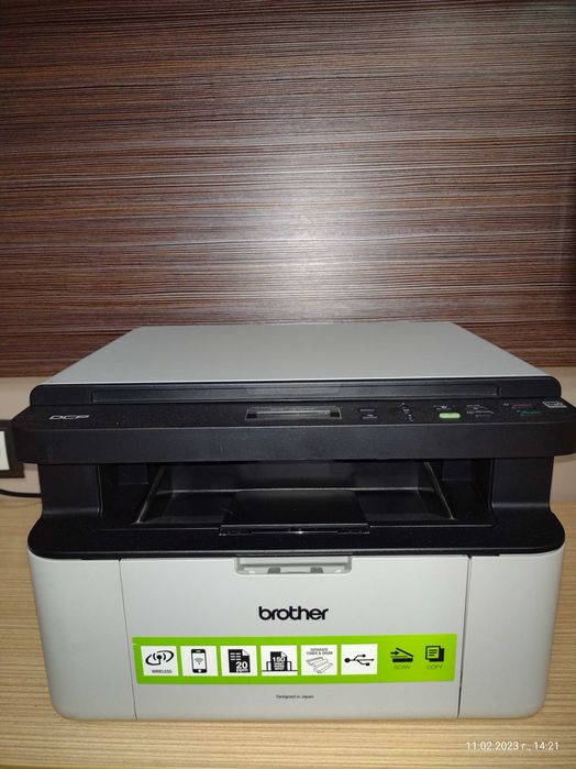 Принтер мултифункционално устройство BROTHER DCP-1610WE
