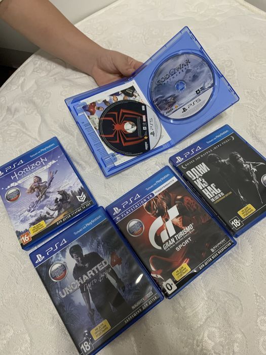 Игры на PS4 PS5 диски оригинал
