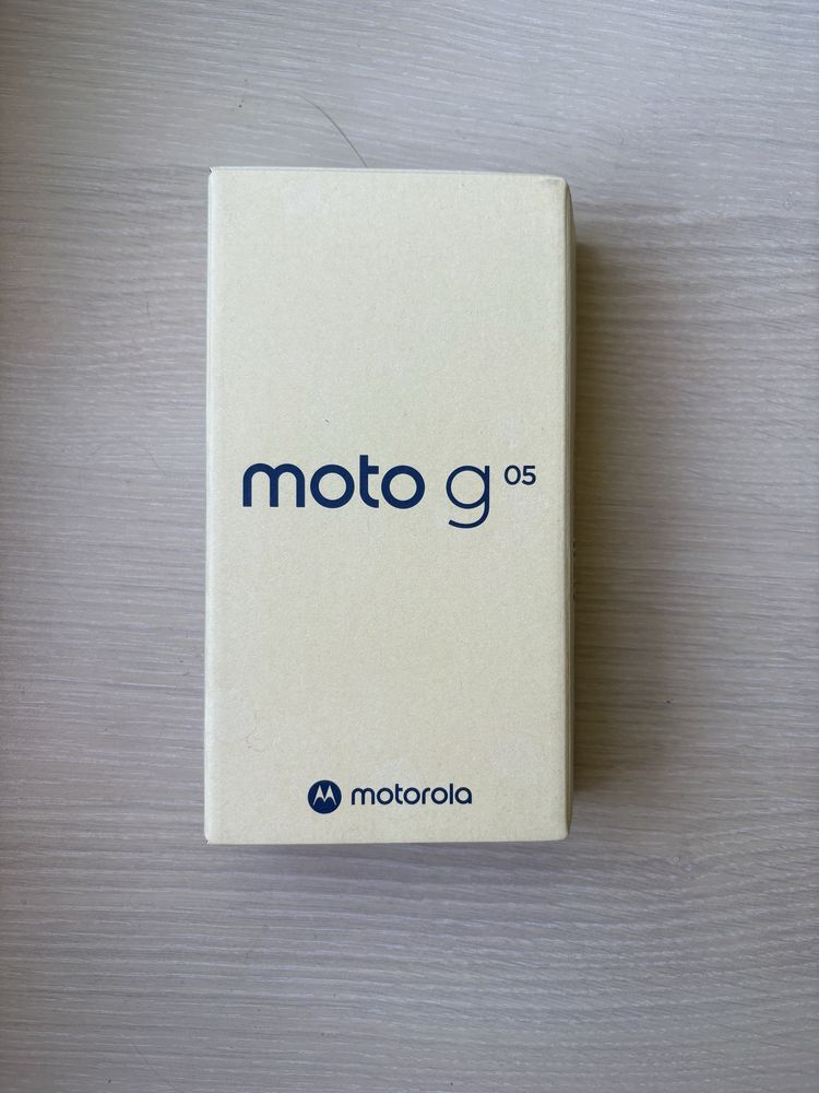 Чисто нов смартфон Motorola g05