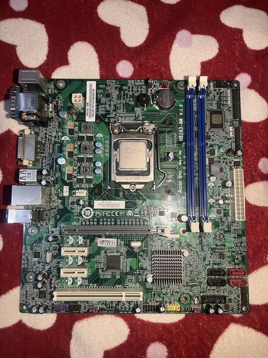 Placă de bază Acer H81H3 AM cu procesor i3 4130