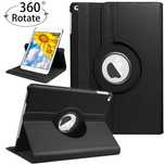 Husa iPad 10,2" 11" 10,9" 9,7" 10,5" Piele Ecologica Rotativa,Negru