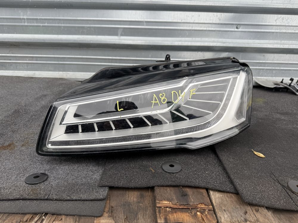 Ляв фар Matrix за Audi A8 4H фейс far facelift 2015-2018год оригинал