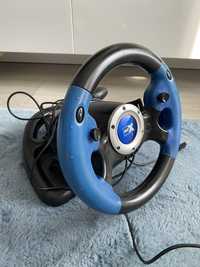 Volan jocuri Serioux RealRacer, pedale, vibratii, USB