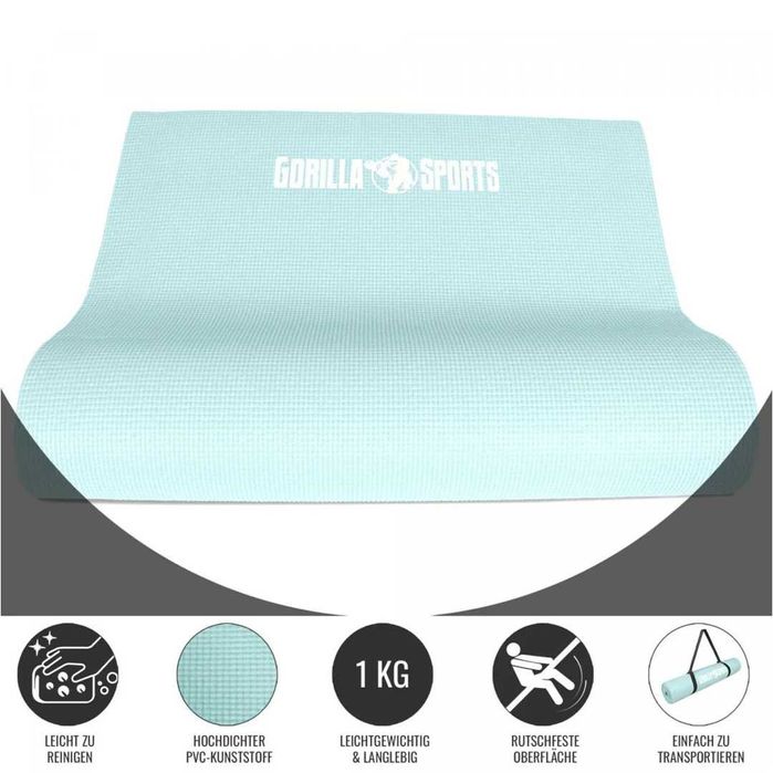 Saltea Yoga PVC 180 x 60 x 0.5cm