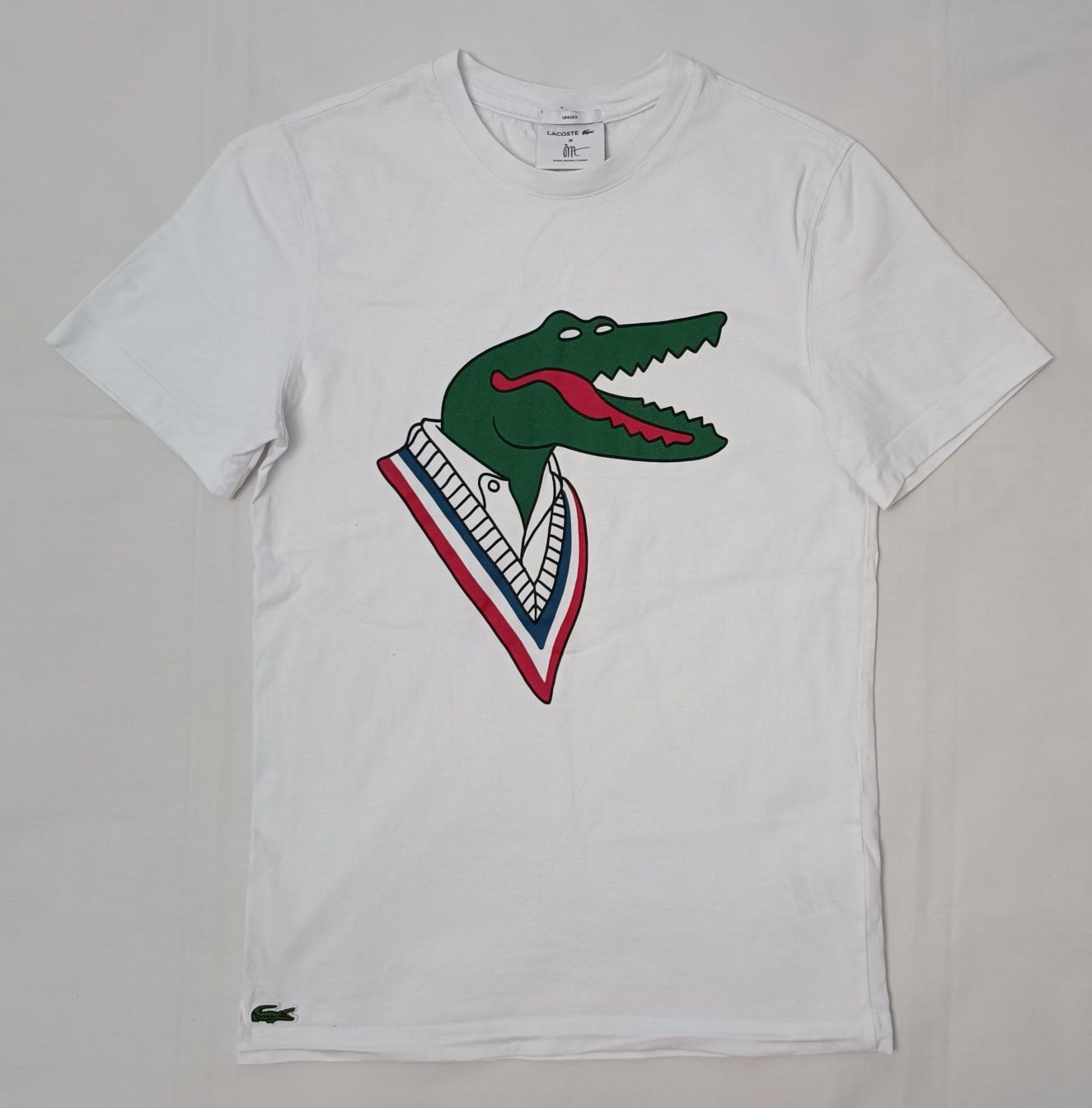 Lacoste x Jean-Michel Tixier T-Shirt оригинална тениска XS памучна