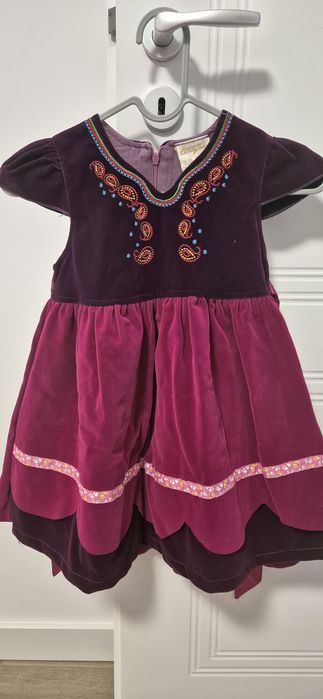 Rochie 5 ani catifea