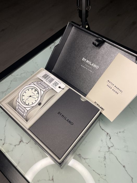 Ceas D1 Milano White Sketch