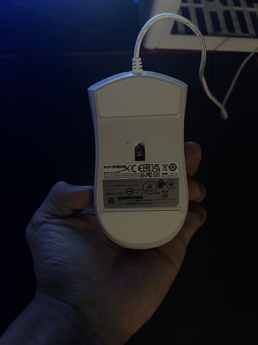 Мышь hyperX розовая