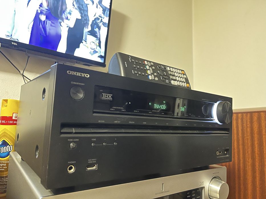 Onkyo TX-NR616 4k/7.2/Arc/Hdmi/internet/Dolby/usb etc