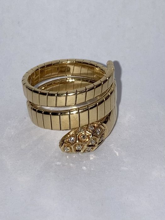 Inel aur 18kt.cu diamante